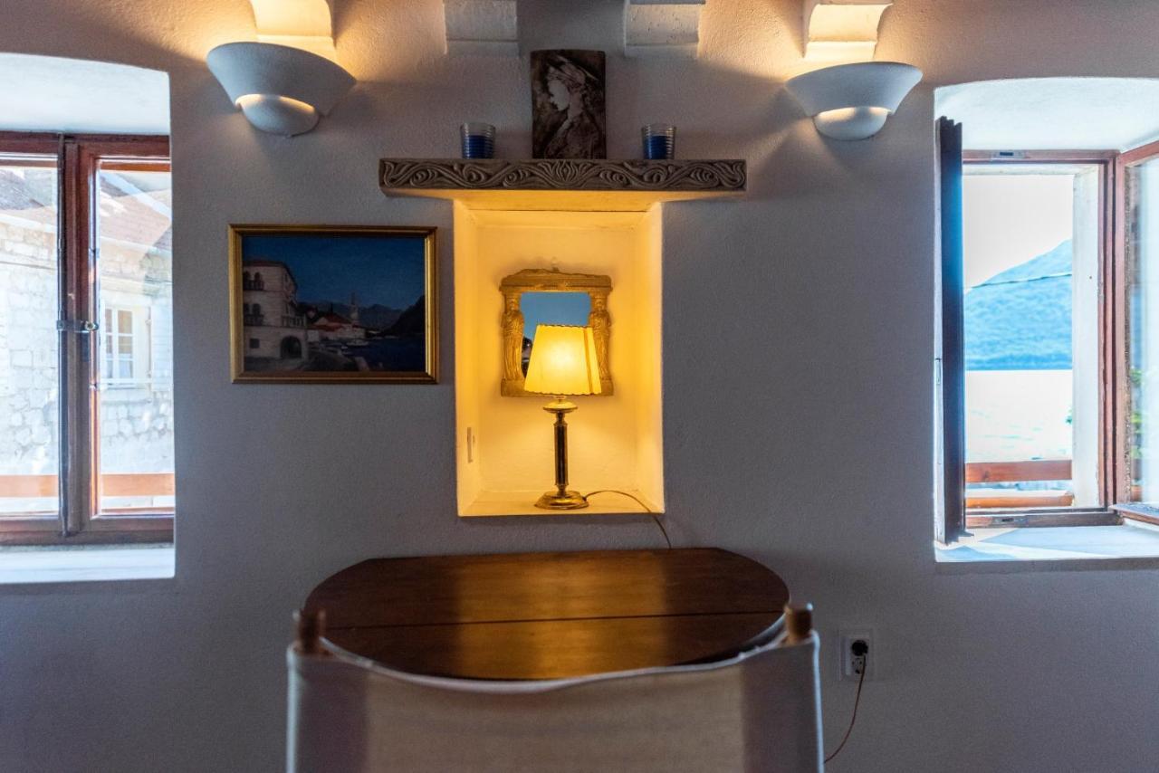 Charming Bohemian House In Perast Villa Eksteriør billede