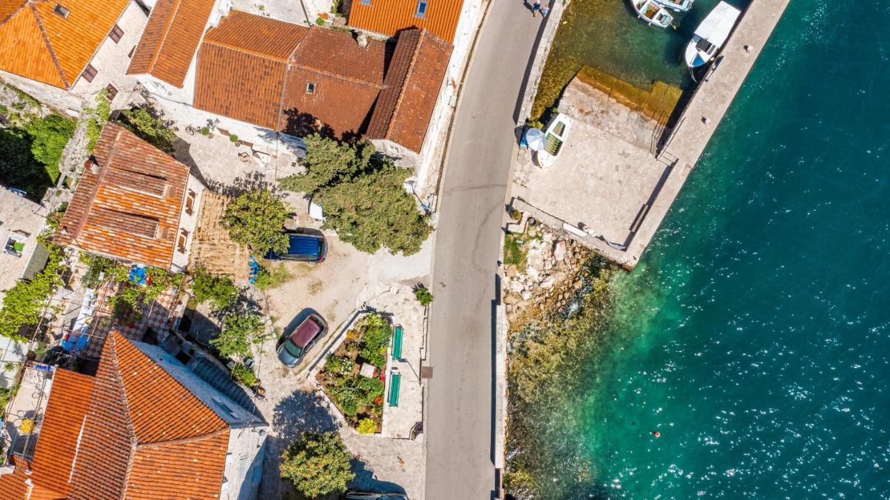 Charming Bohemian House In Perast Villa Eksteriør billede